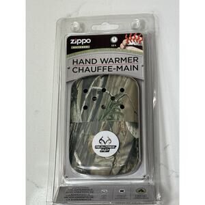 Zippo 12-Hour Realtree Camouflage Camo Refillable Hand Warmer New In Package